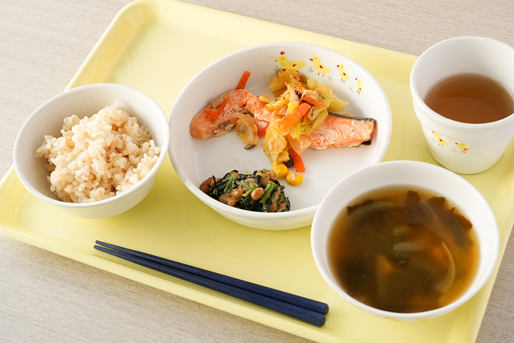 オーガニックで美味しい給食